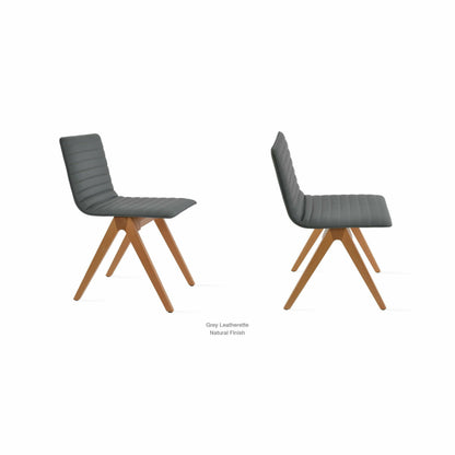 CORONA WOOD FINO FULL UPHOLSTERED CHAIR