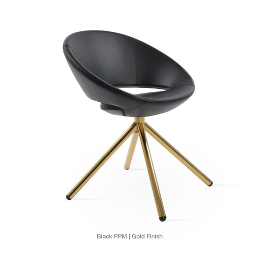 CRESCENT STICK SWIVEL CHAIR