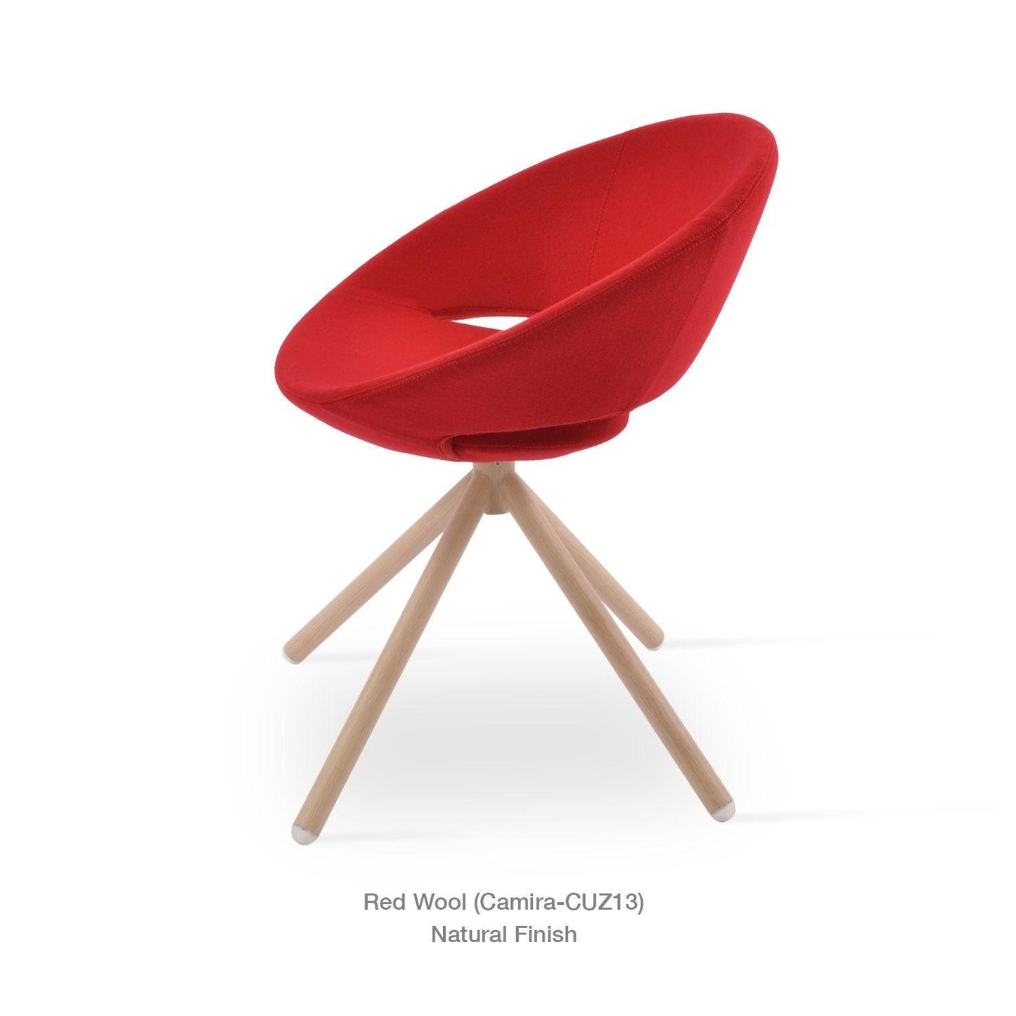 CRESCENT STICK SWIVEL CHAIR