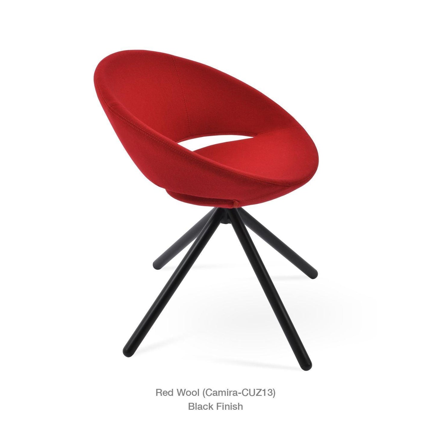 CRESCENT STICK SWIVEL CHAIR