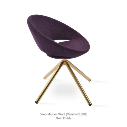 CRESCENT STICK SWIVEL CHAIR