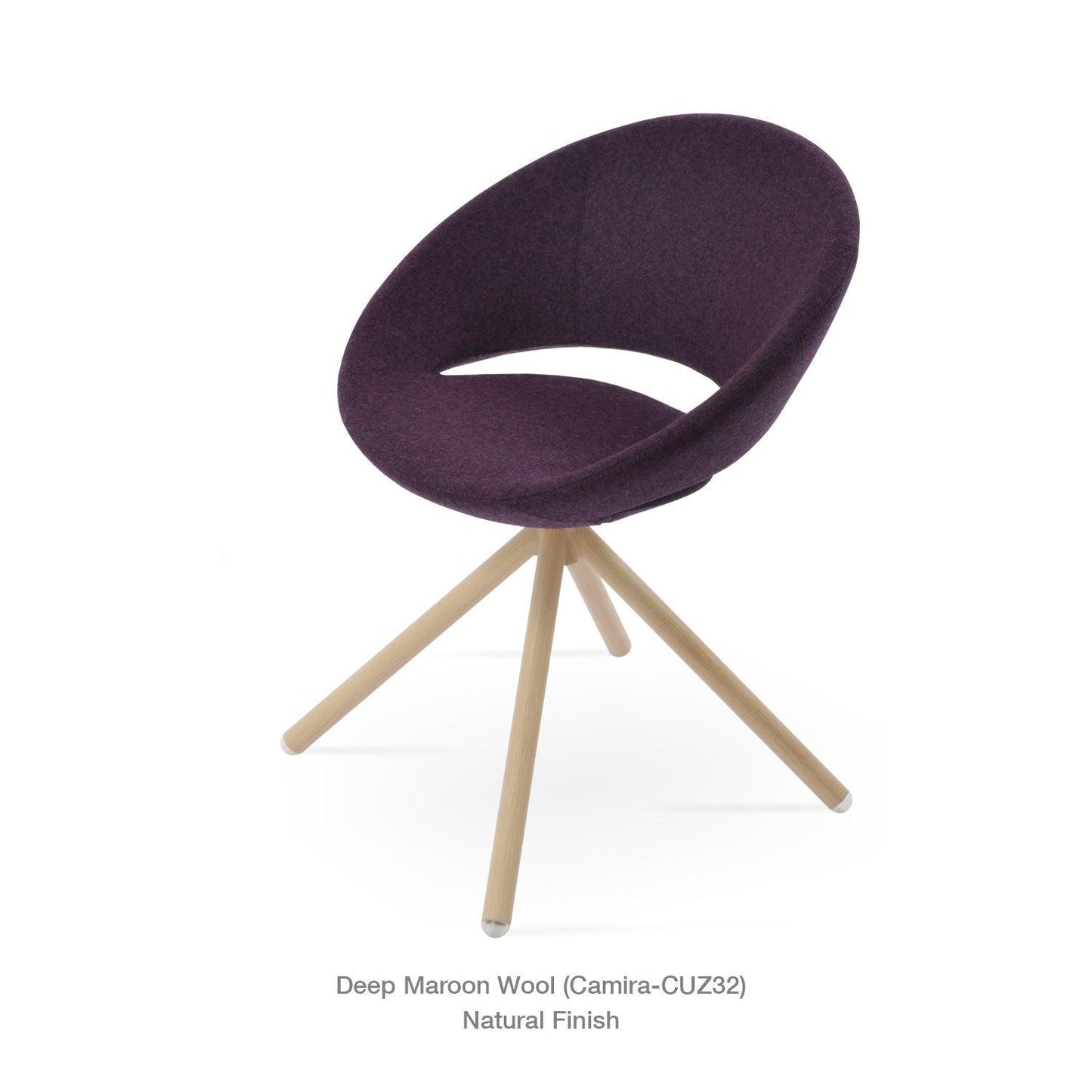 CRESCENT STICK SWIVEL CHAIR