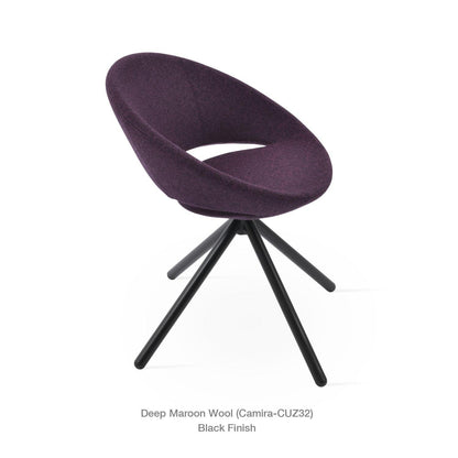 CRESCENT STICK SWIVEL CHAIR
