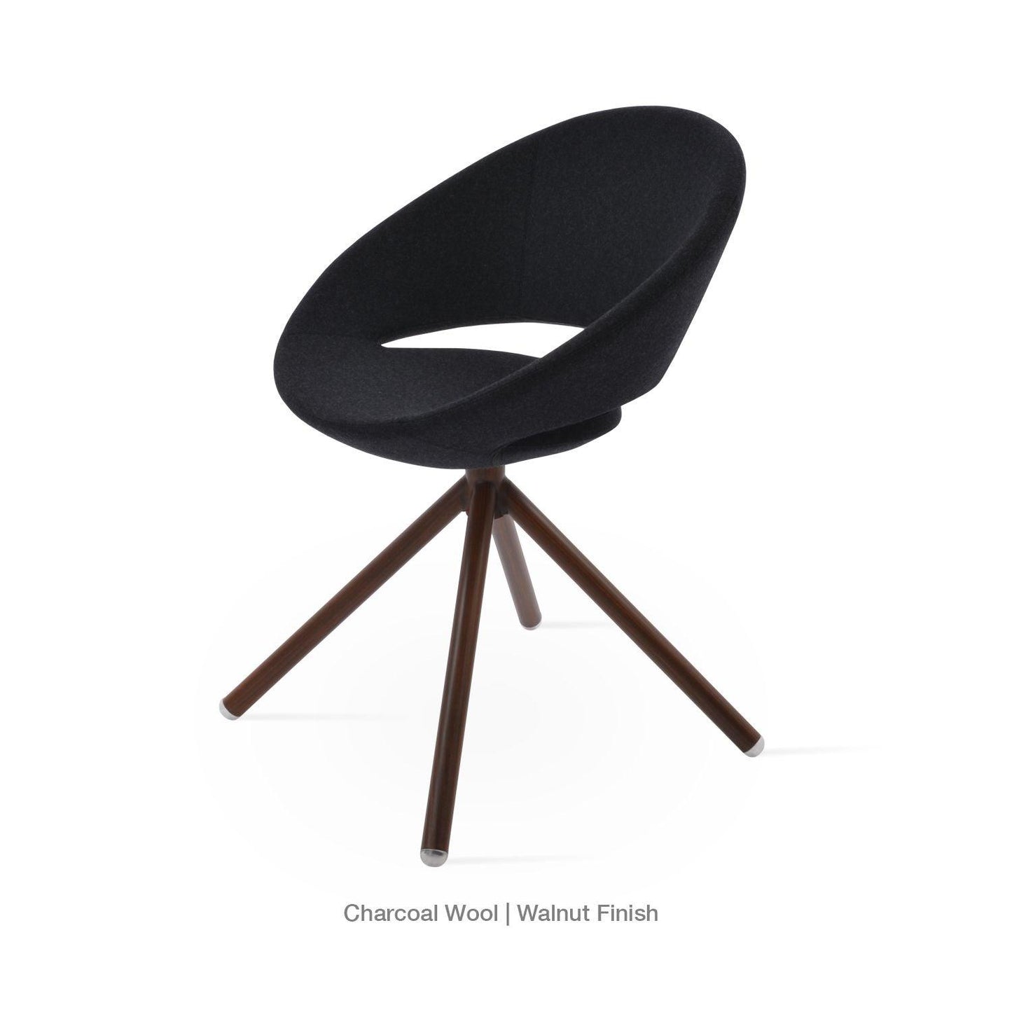 CRESCENT STICK SWIVEL CHAIR