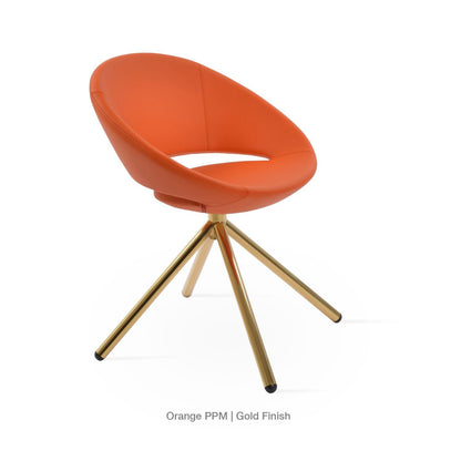 CRESCENT STICK SWIVEL CHAIR