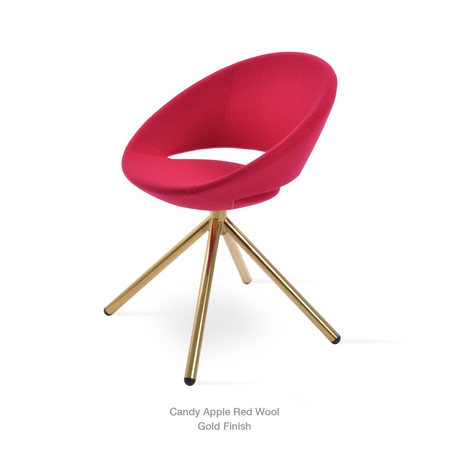 CRESCENT STICK SWIVEL CHAIR