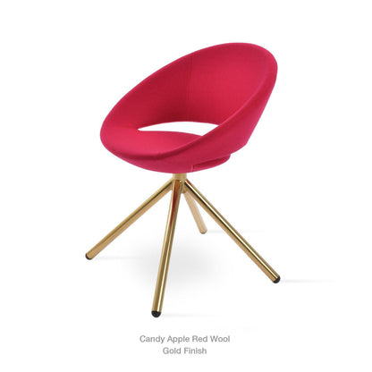CRESCENT STICK SWIVEL CHAIR