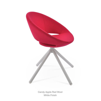 CRESCENT STICK SWIVEL CHAIR