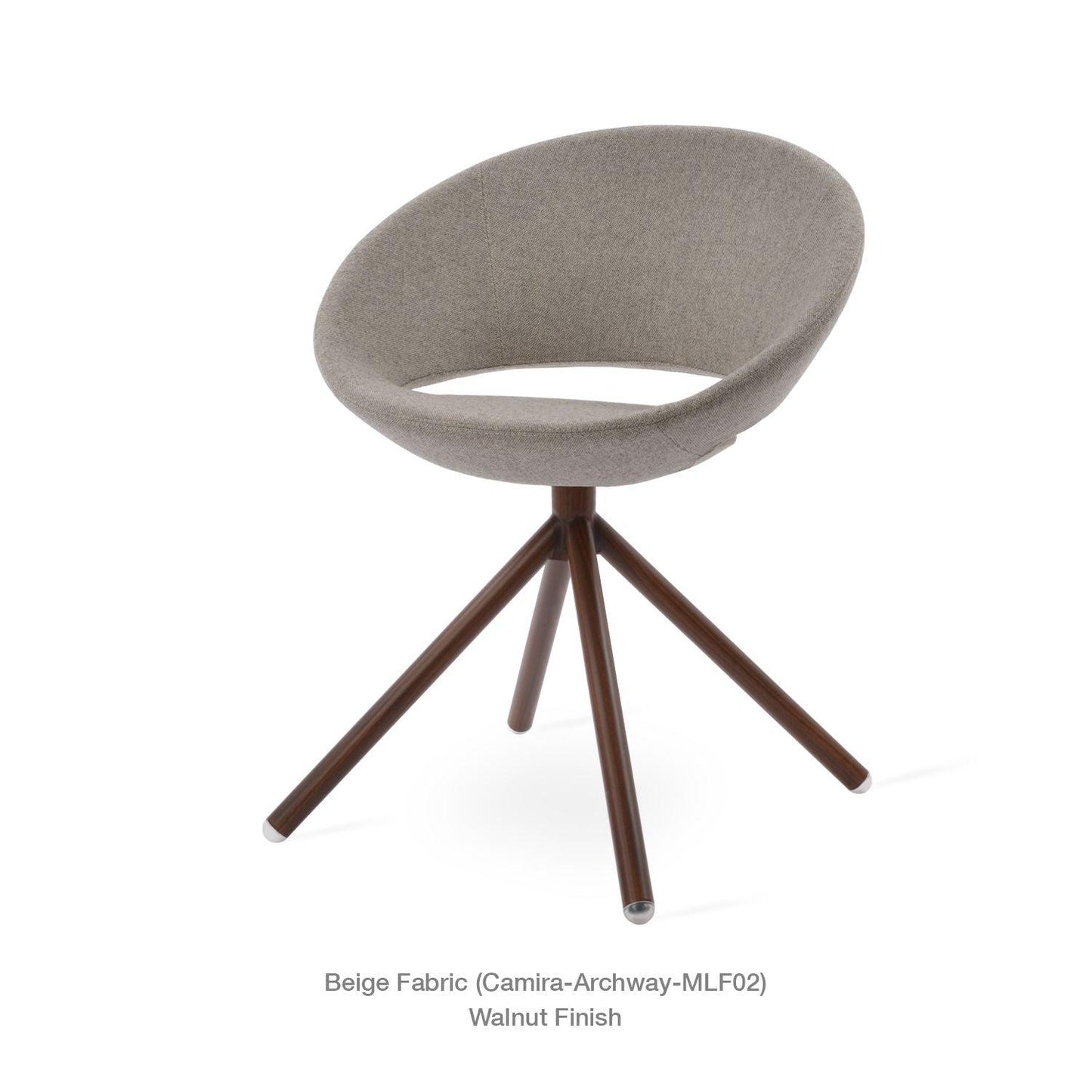 CRESCENT STICK SWIVEL CHAIR