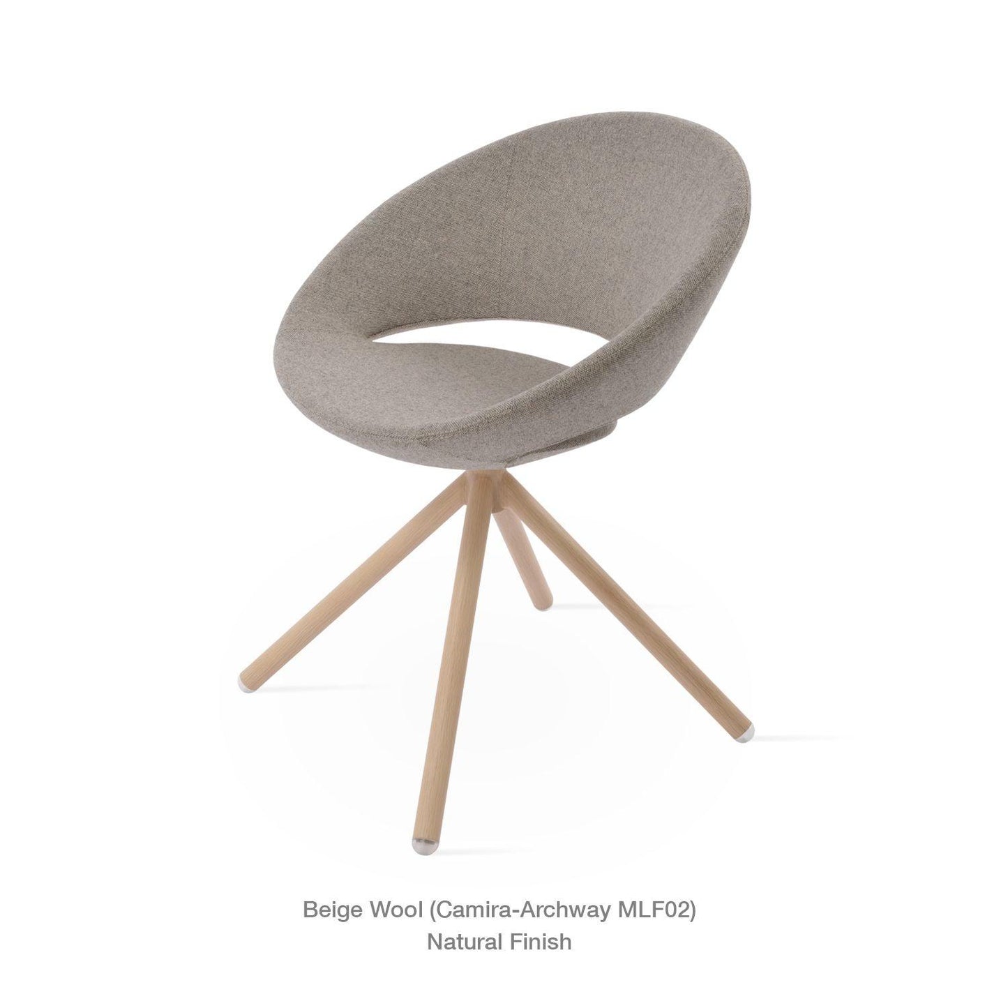 CRESCENT STICK SWIVEL CHAIR