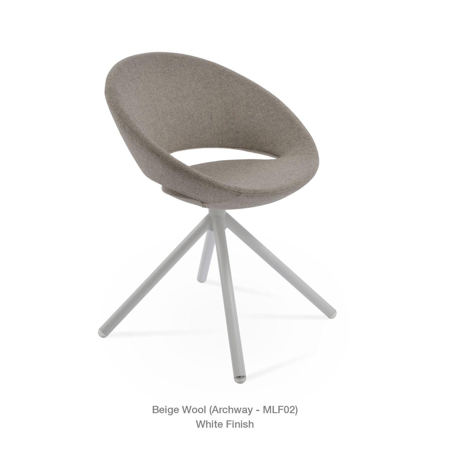 CRESCENT STICK SWIVEL CHAIR