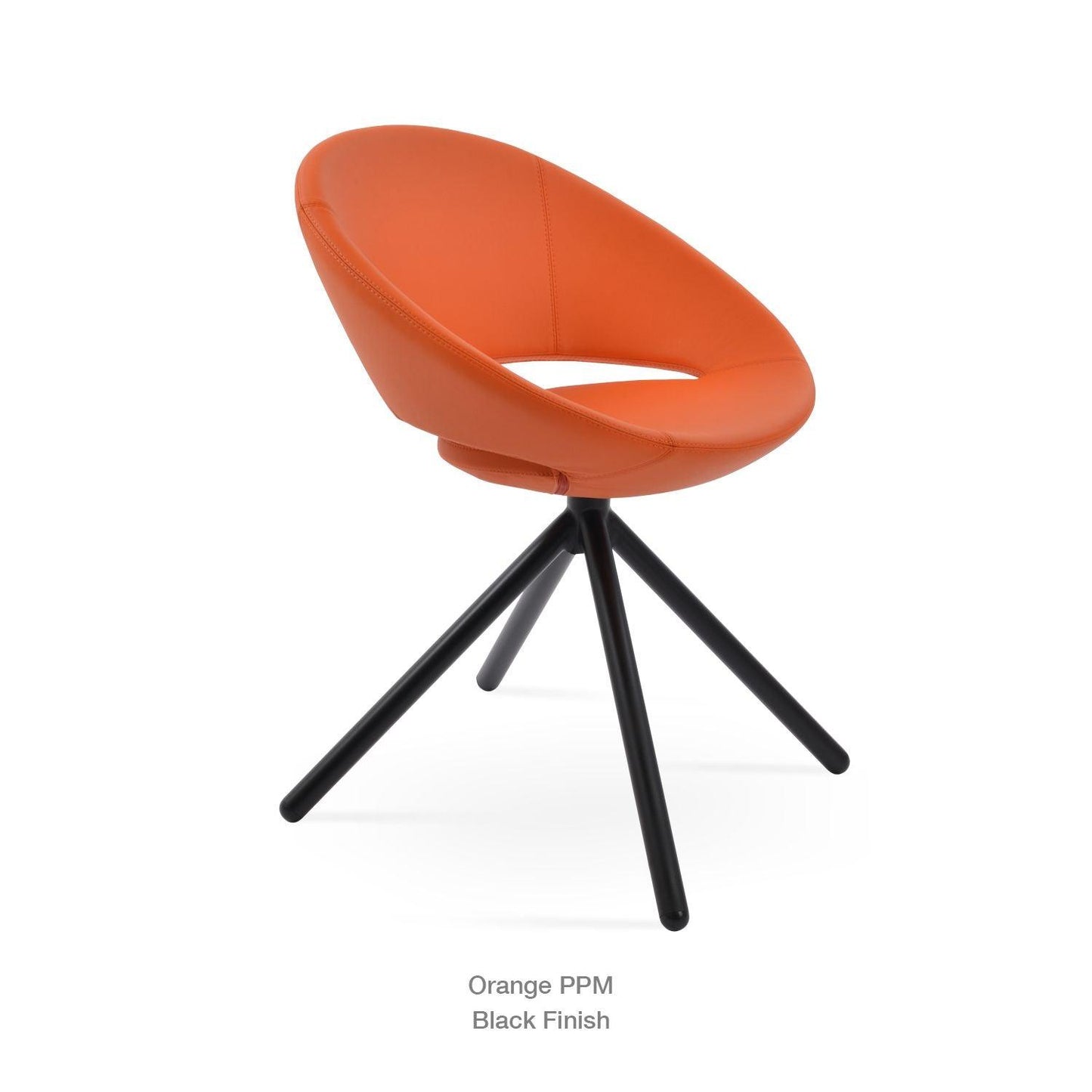 CRESCENT STICK SWIVEL CHAIR