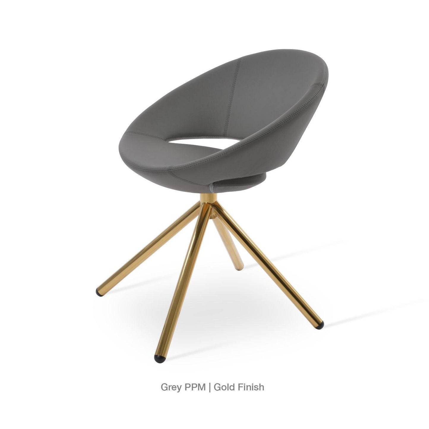 CRESCENT STICK SWIVEL CHAIR