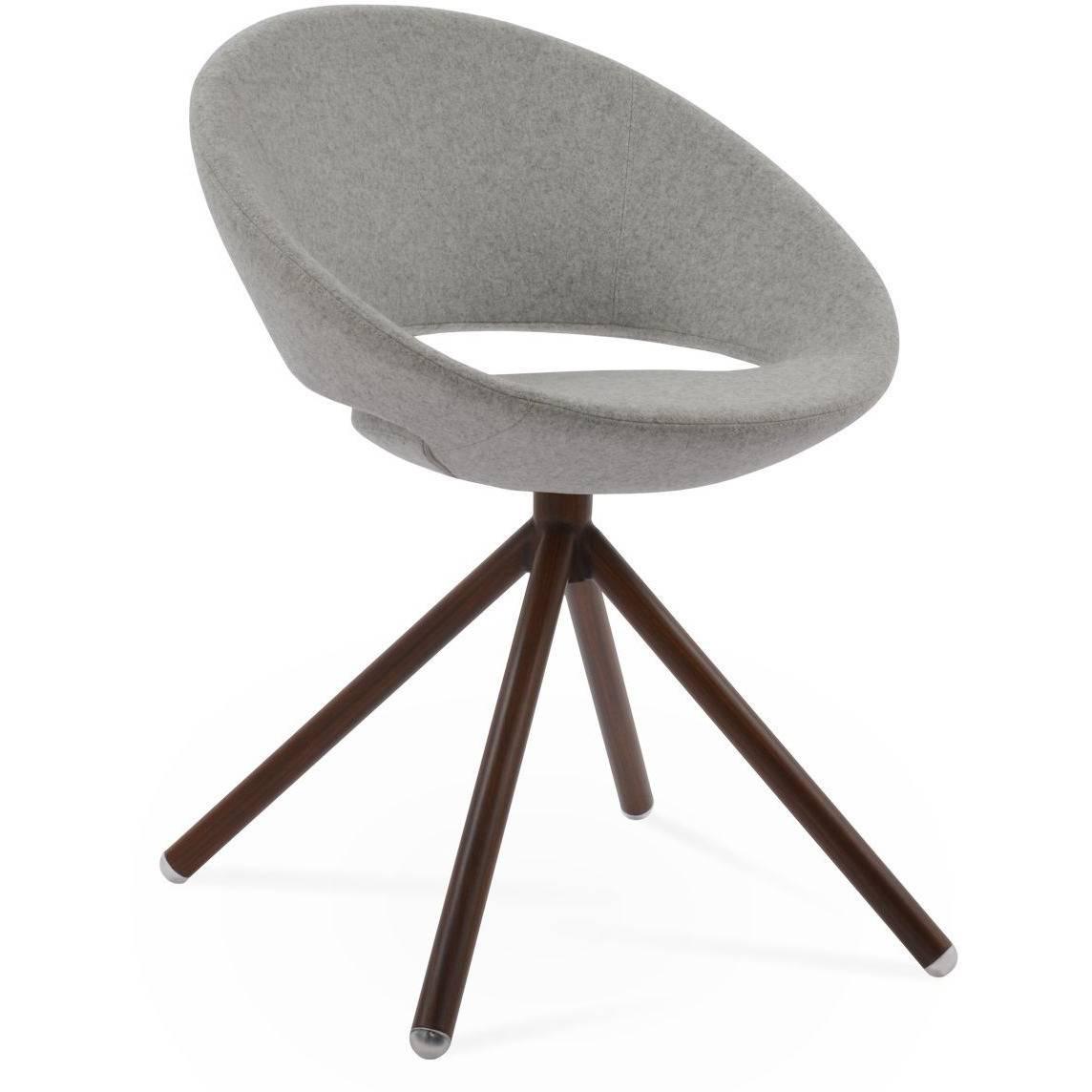 CRESCENT STICK SWIVEL CHAIR