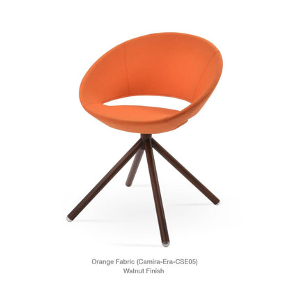 CRESCENT STICK SWIVEL CHAIR
