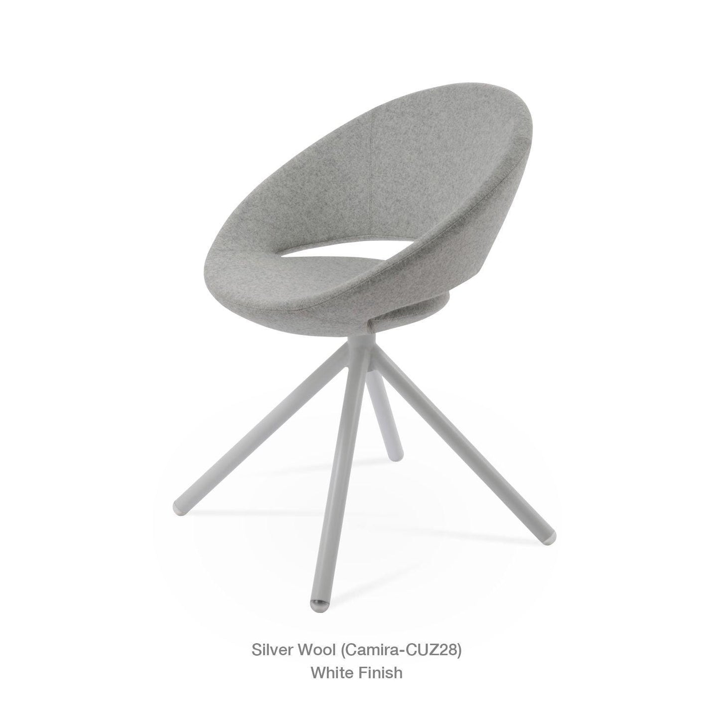 CRESCENT STICK SWIVEL CHAIR