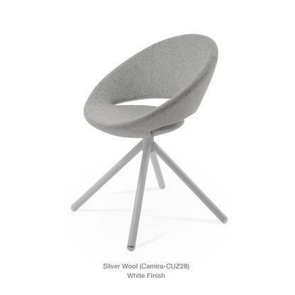 CRESCENT STICK SWIVEL CHAIR