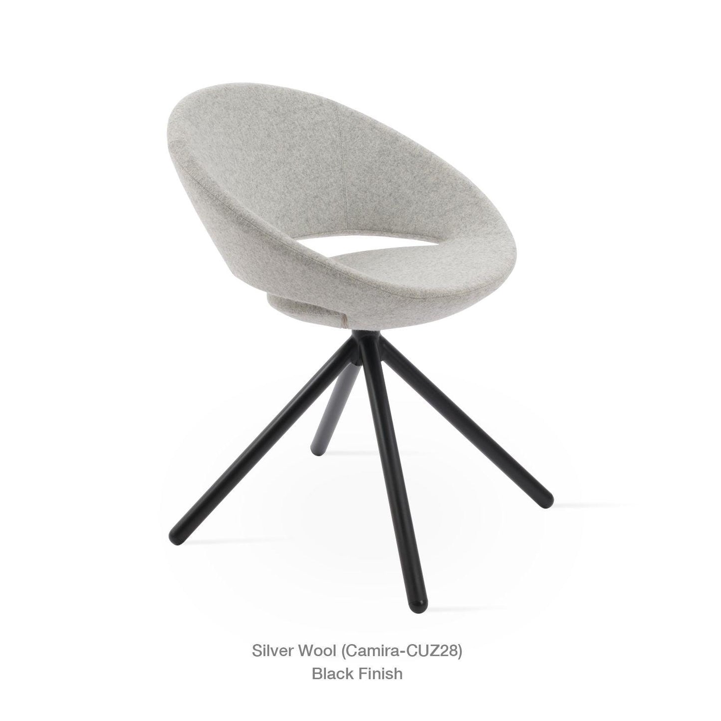 CRESCENT STICK SWIVEL CHAIR