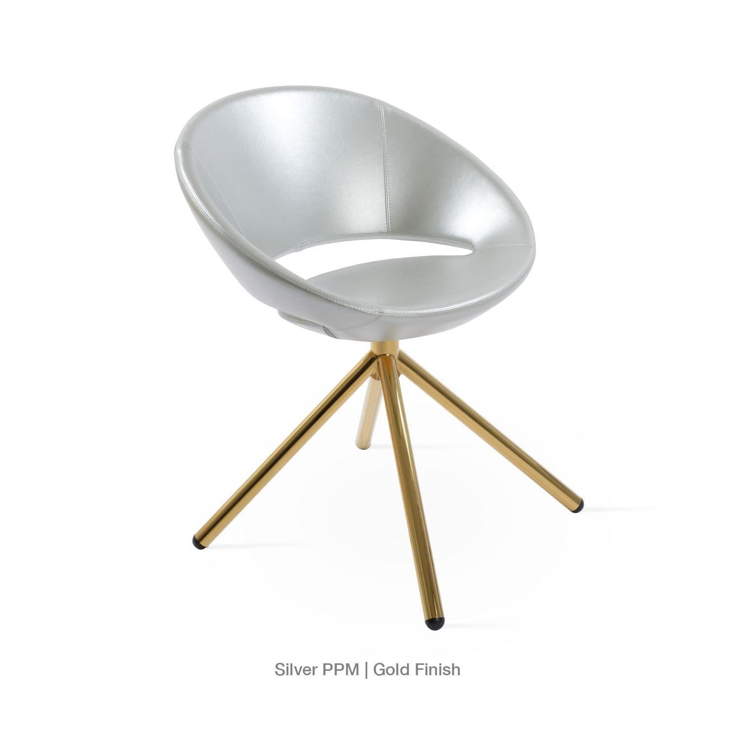 CRESCENT STICK SWIVEL CHAIR