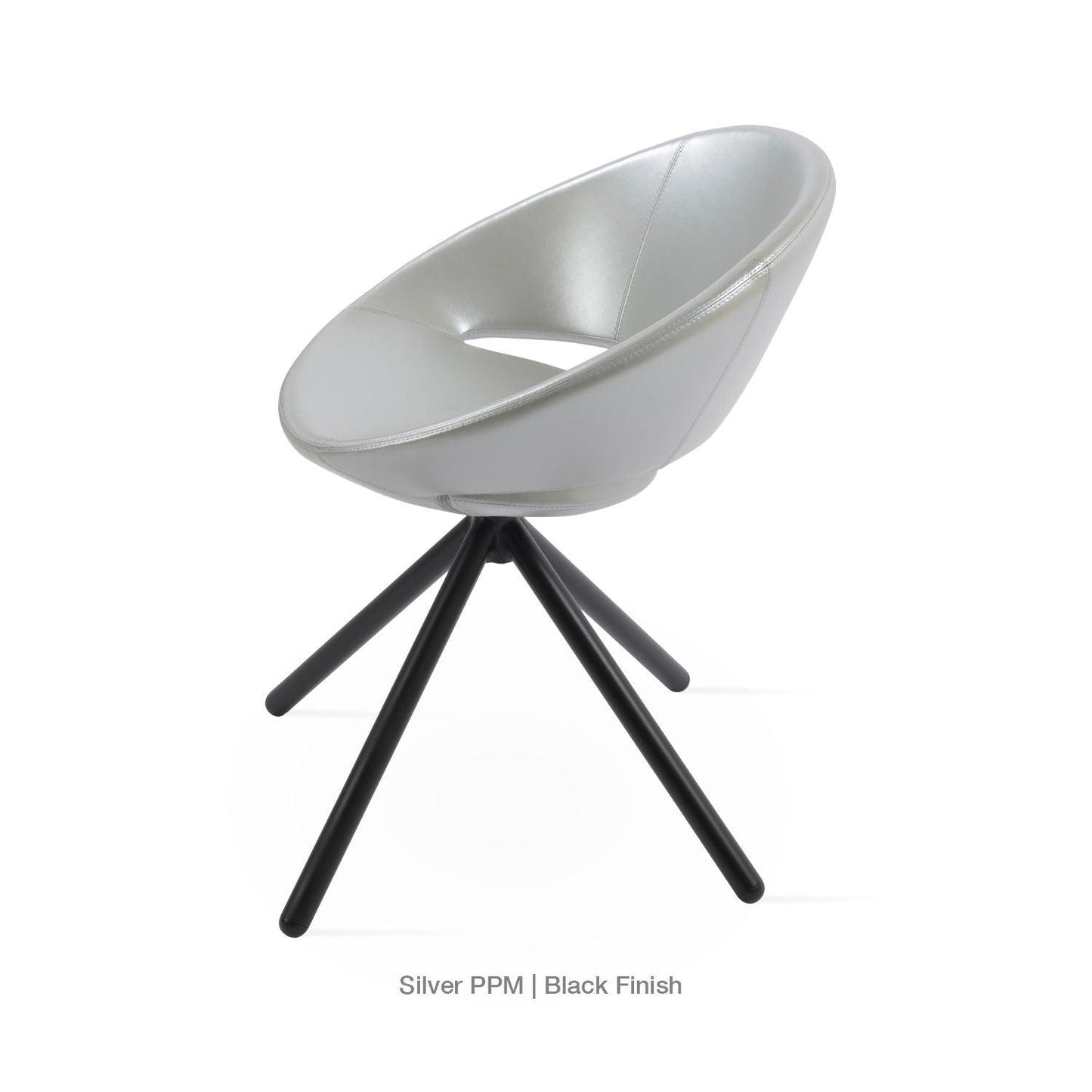 CRESCENT STICK SWIVEL CHAIR