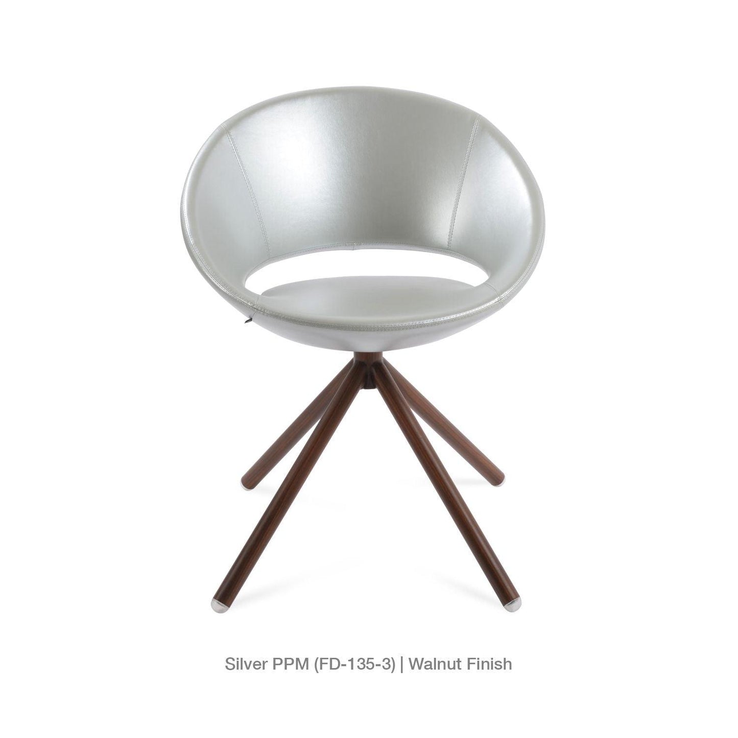 CRESCENT STICK SWIVEL CHAIR