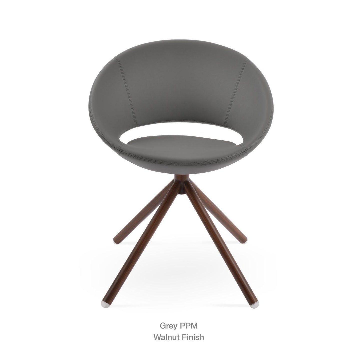 CRESCENT STICK SWIVEL CHAIR