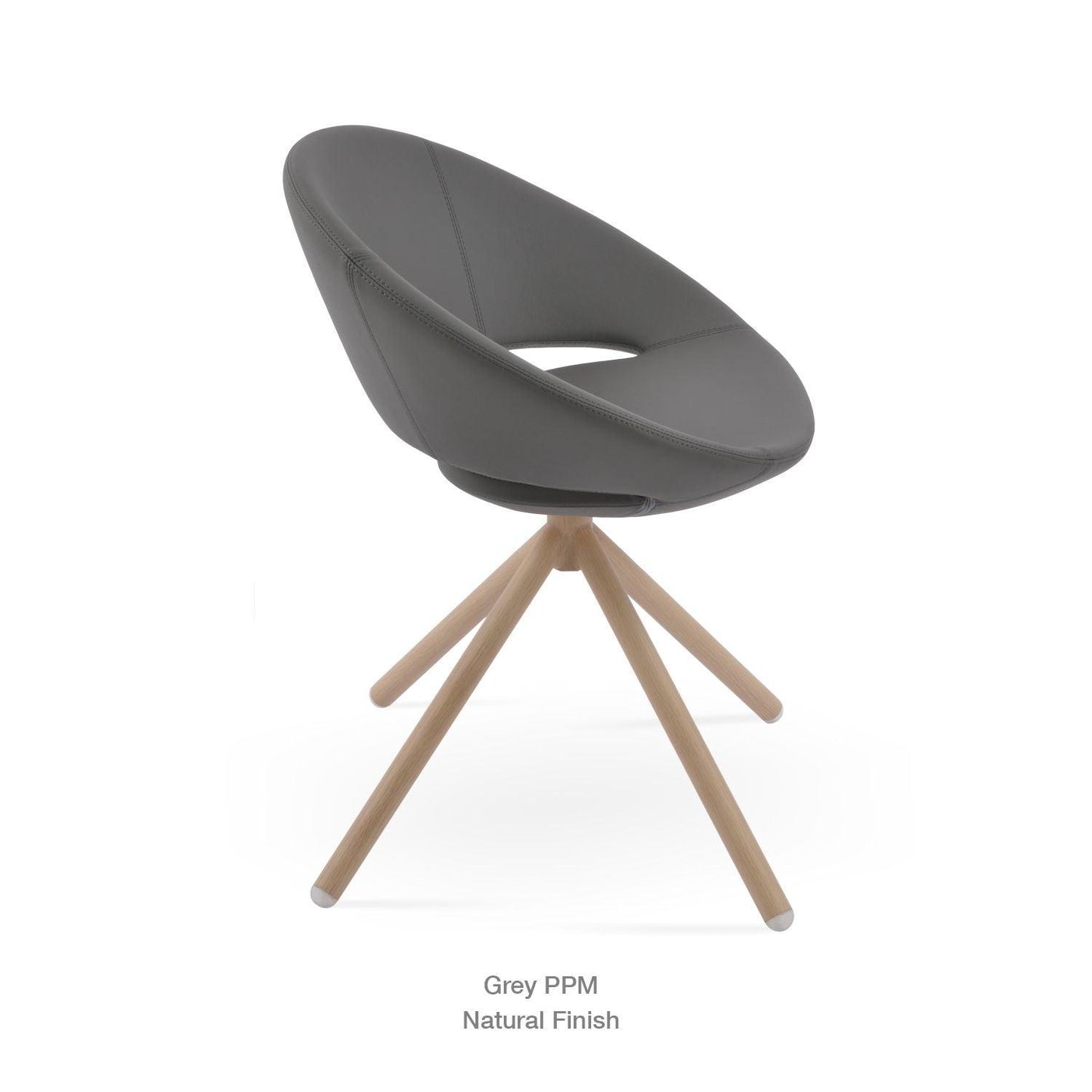 CRESCENT STICK SWIVEL CHAIR