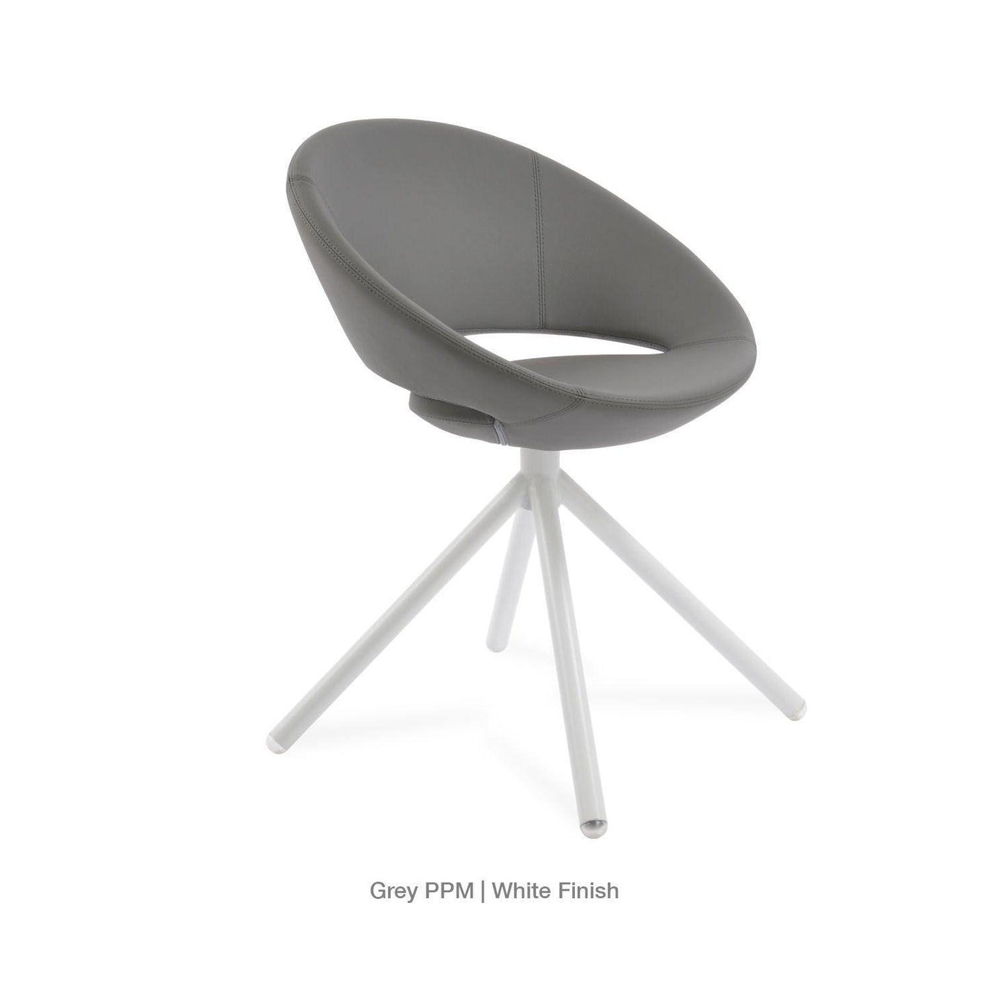 CRESCENT STICK SWIVEL CHAIR