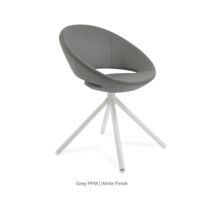 CRESCENT STICK SWIVEL CHAIR