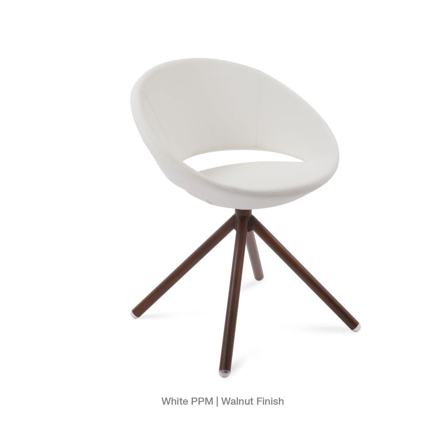 CRESCENT STICK SWIVEL CHAIR