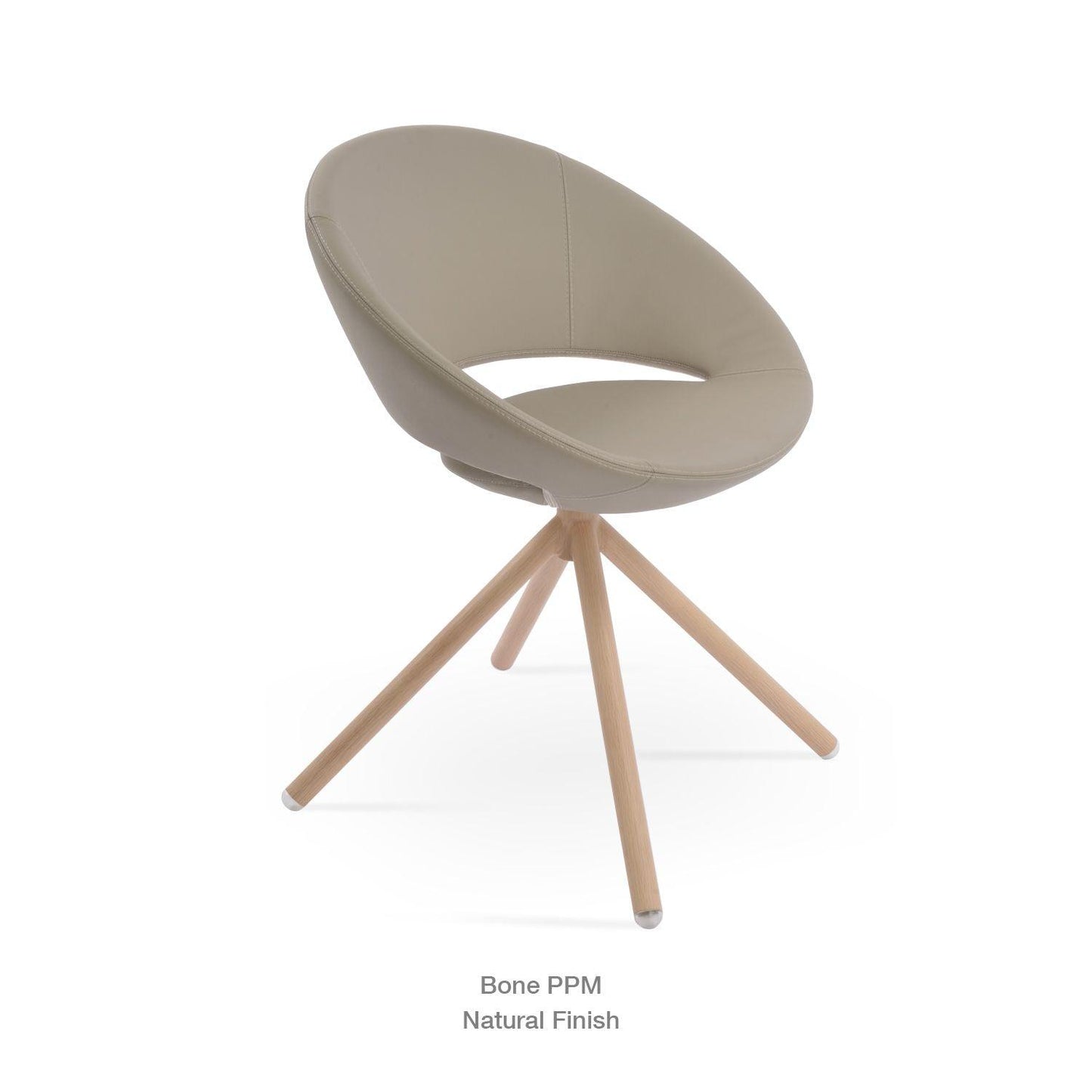 CRESCENT STICK SWIVEL CHAIR