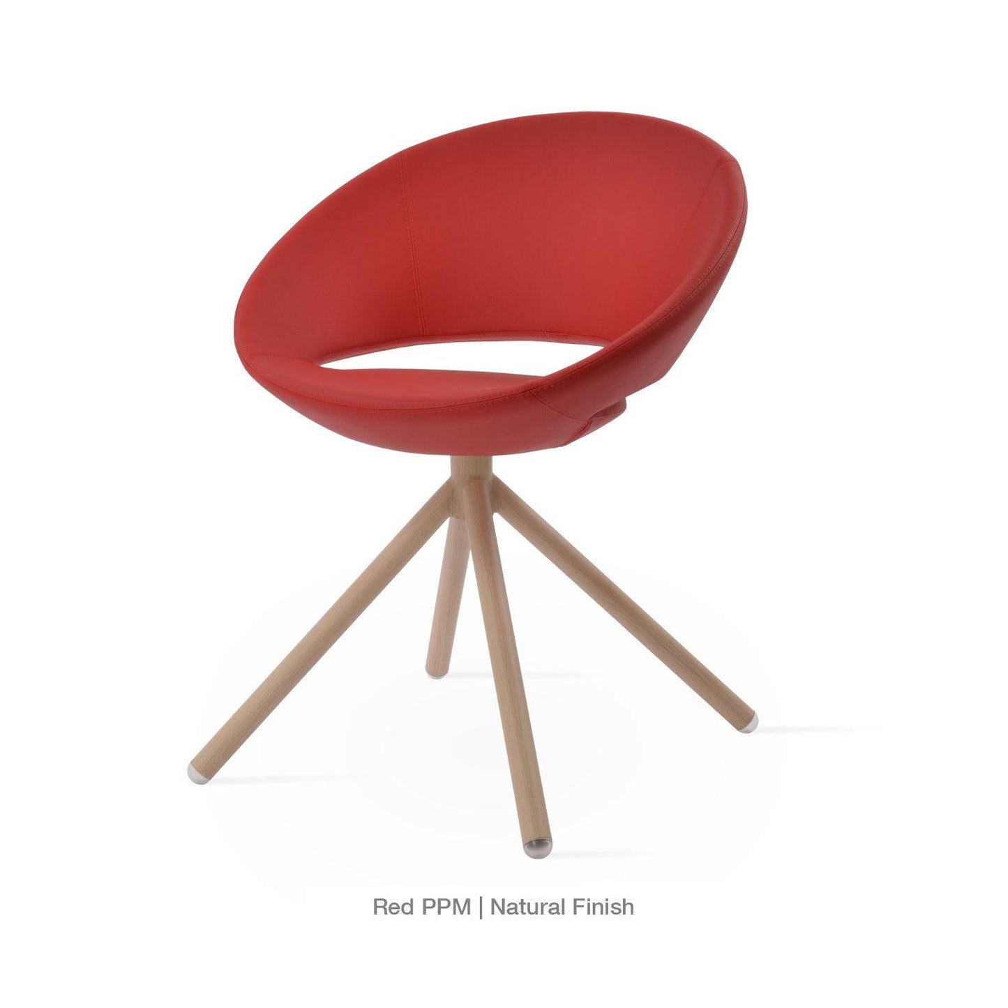 CRESCENT STICK SWIVEL CHAIR