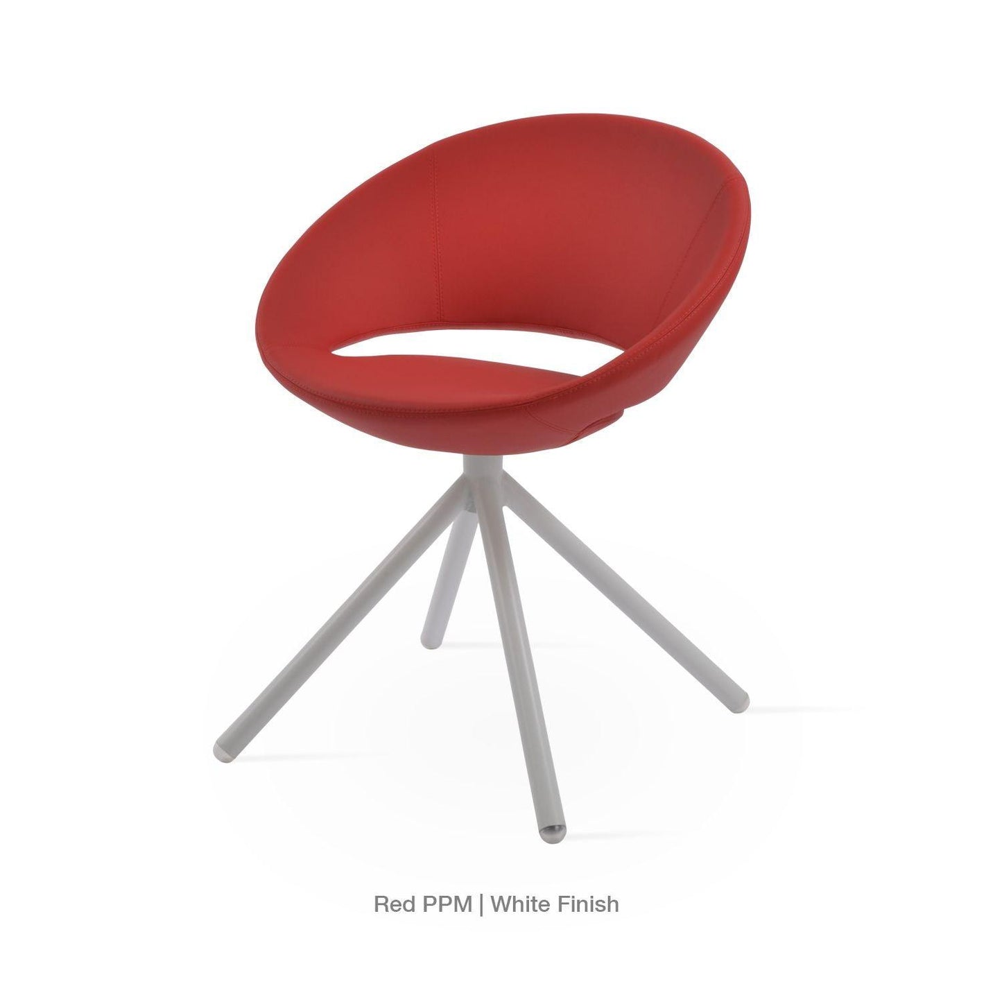 CRESCENT STICK SWIVEL CHAIR