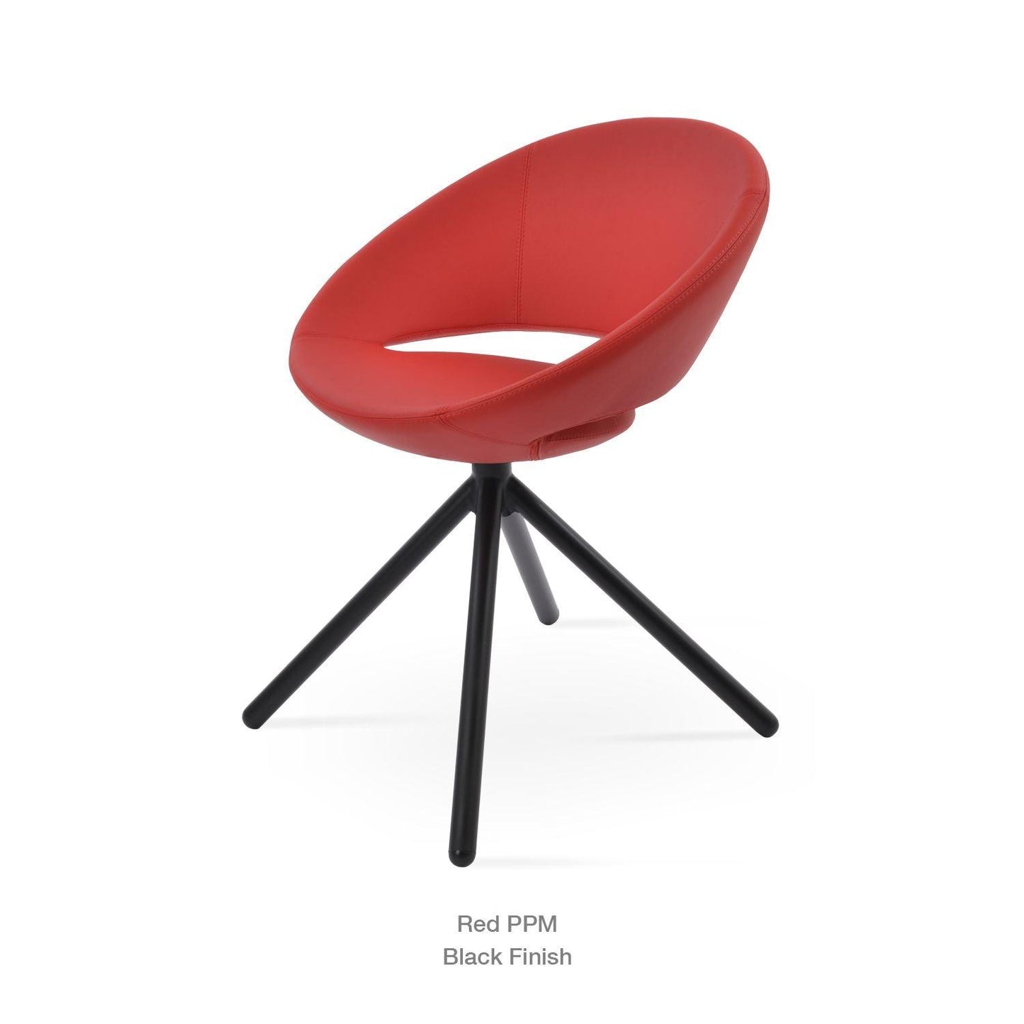 CRESCENT STICK SWIVEL CHAIR