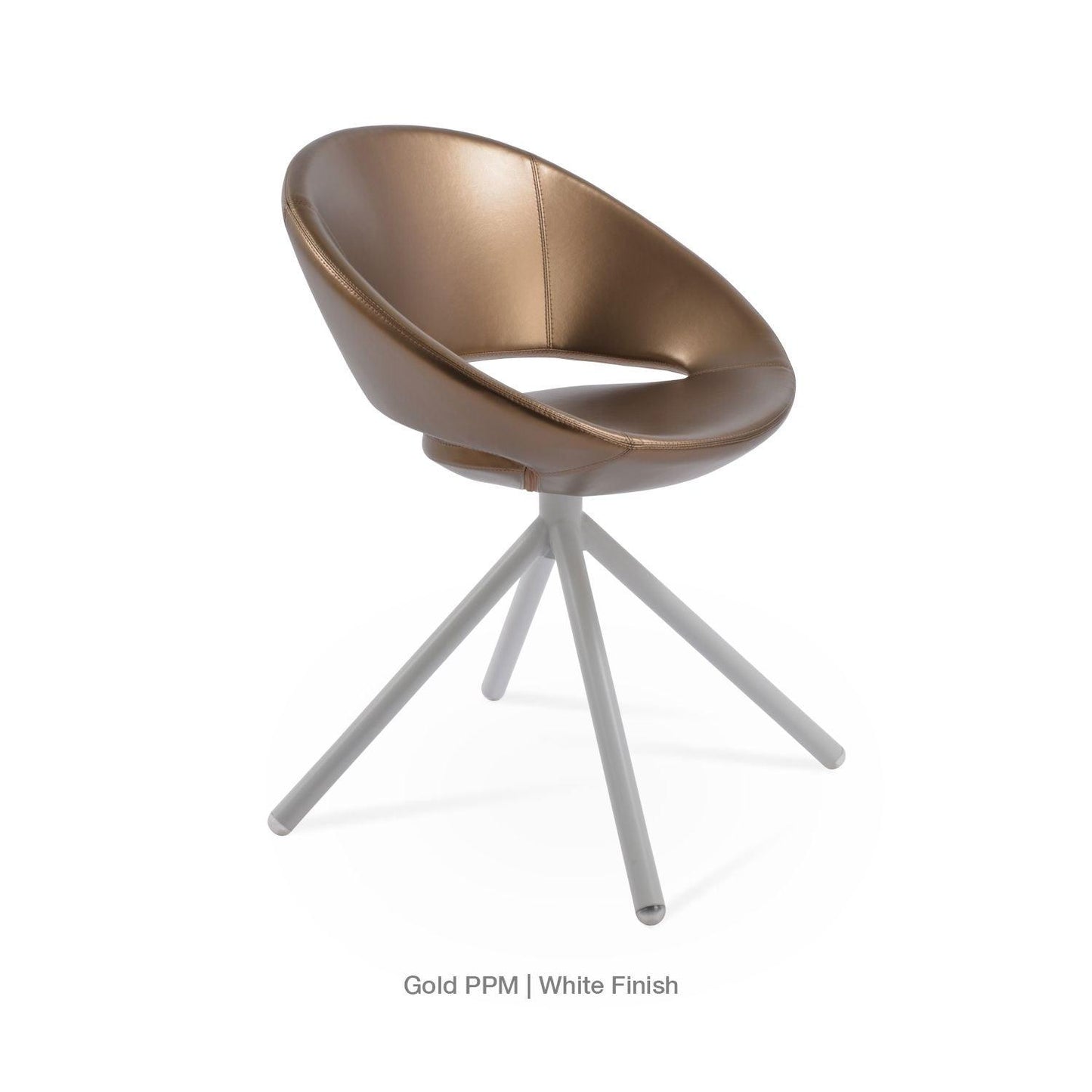 CRESCENT STICK SWIVEL CHAIR