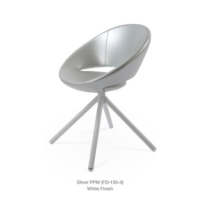 CRESCENT STICK SWIVEL CHAIR