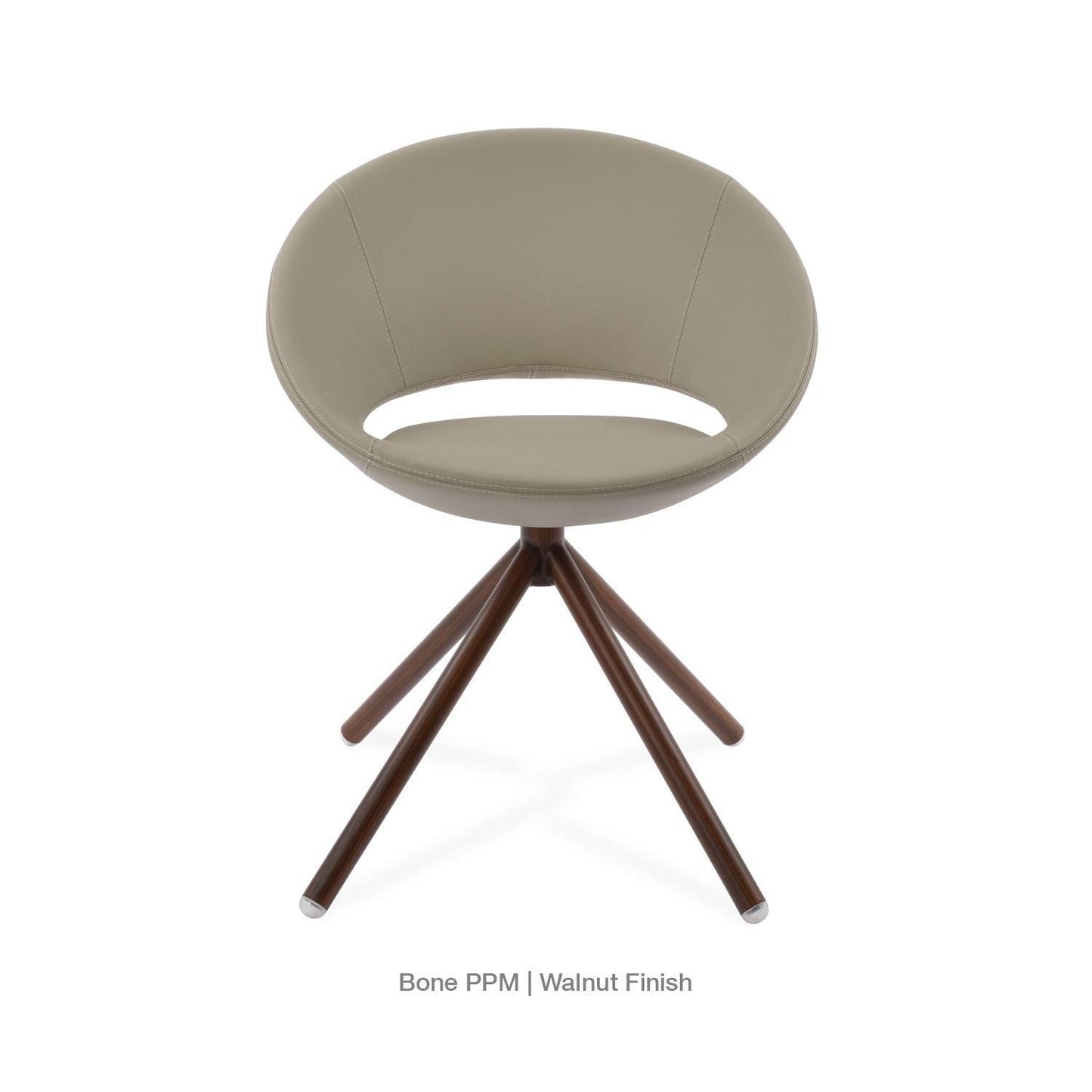 CRESCENT STICK SWIVEL CHAIR