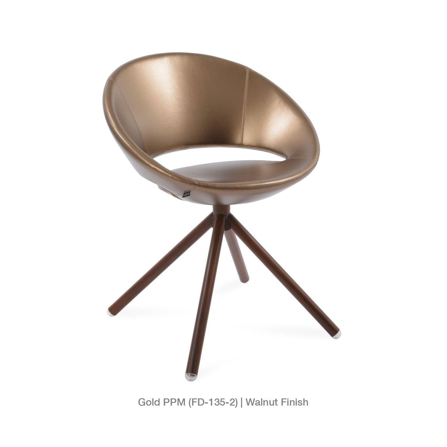 CRESCENT STICK SWIVEL CHAIR