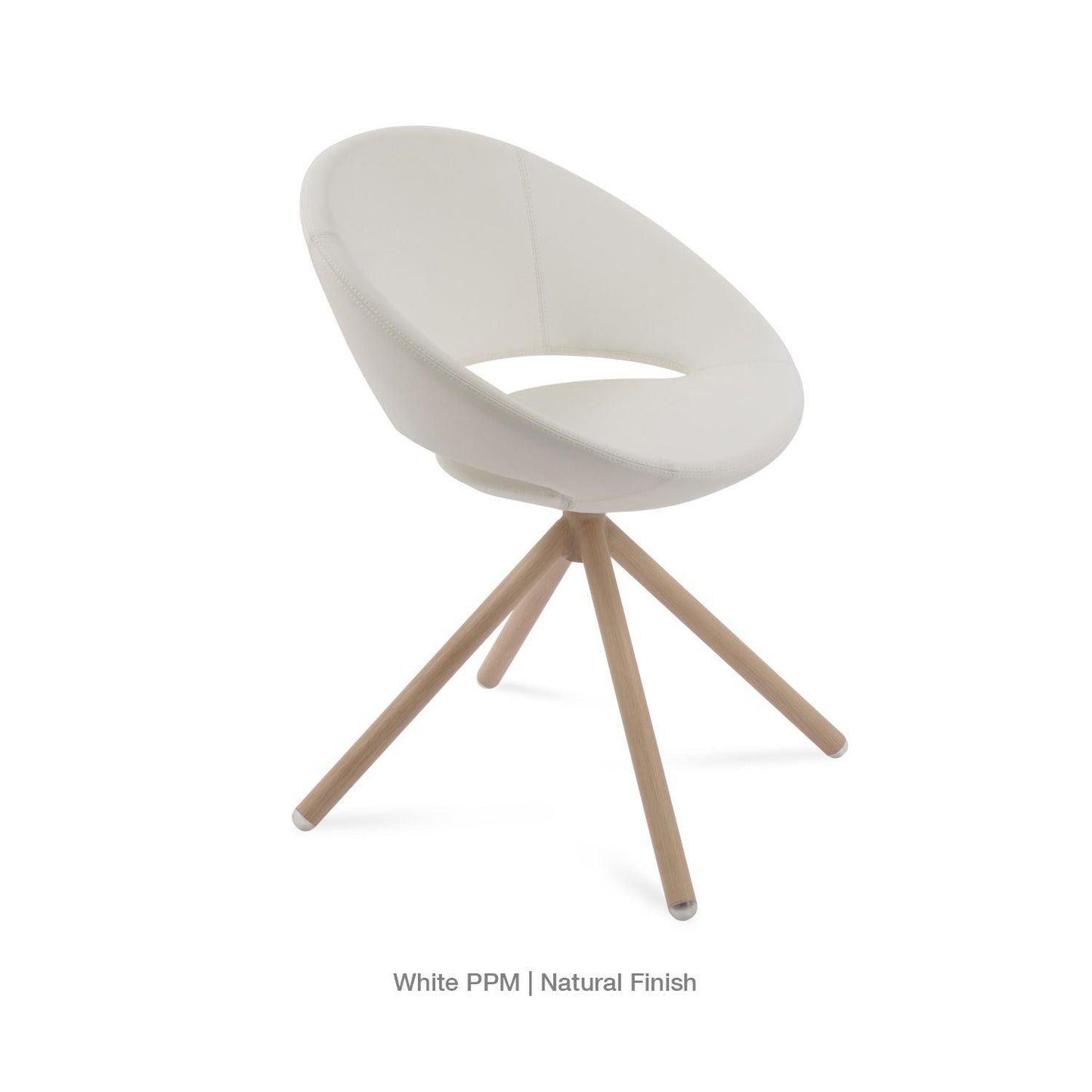 CRESCENT STICK SWIVEL CHAIR