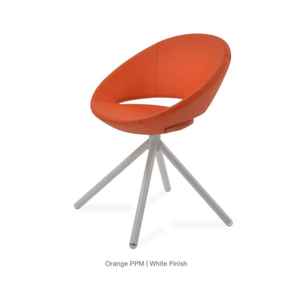 CRESCENT STICK SWIVEL CHAIR