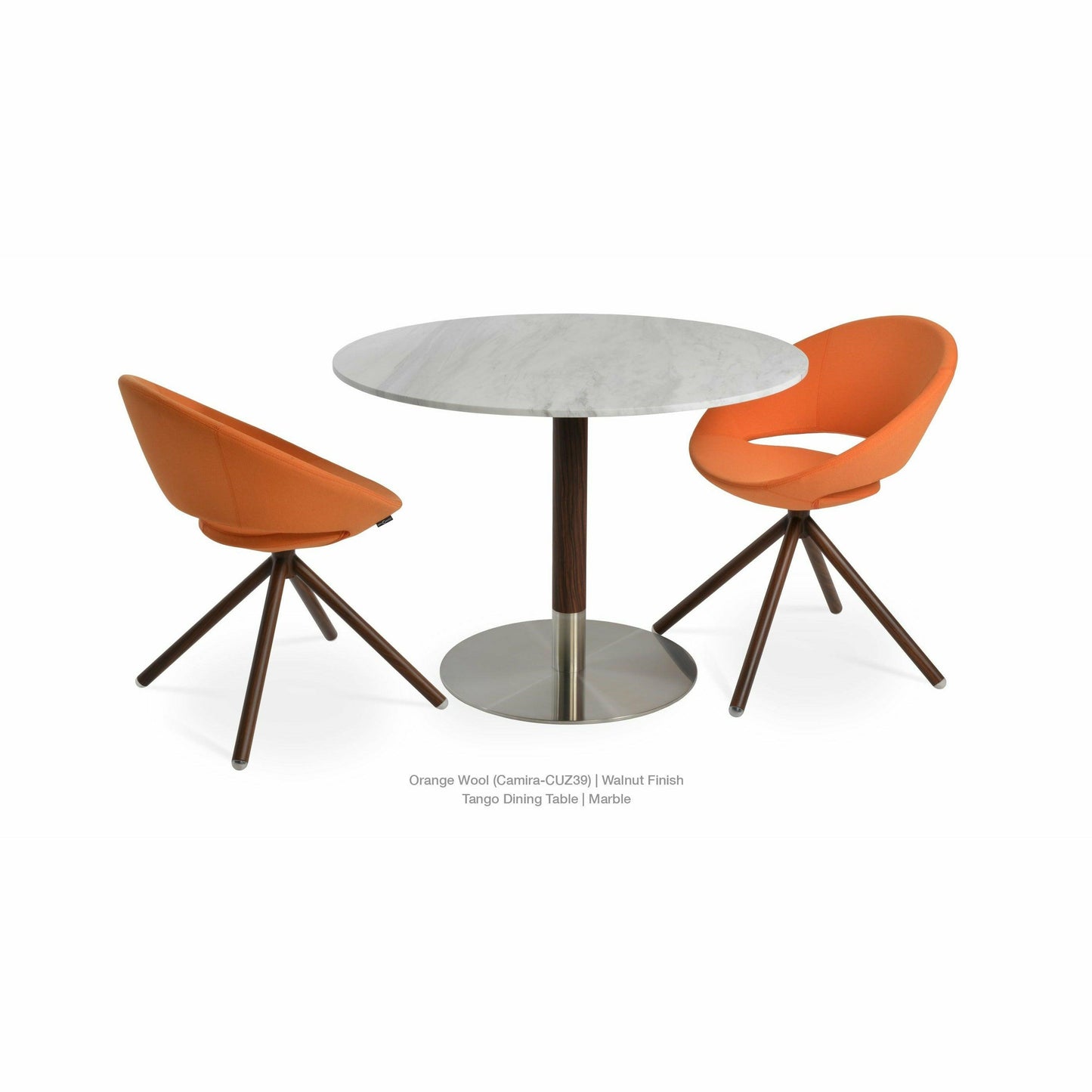 CRESCENT STICK SWIVEL CHAIR