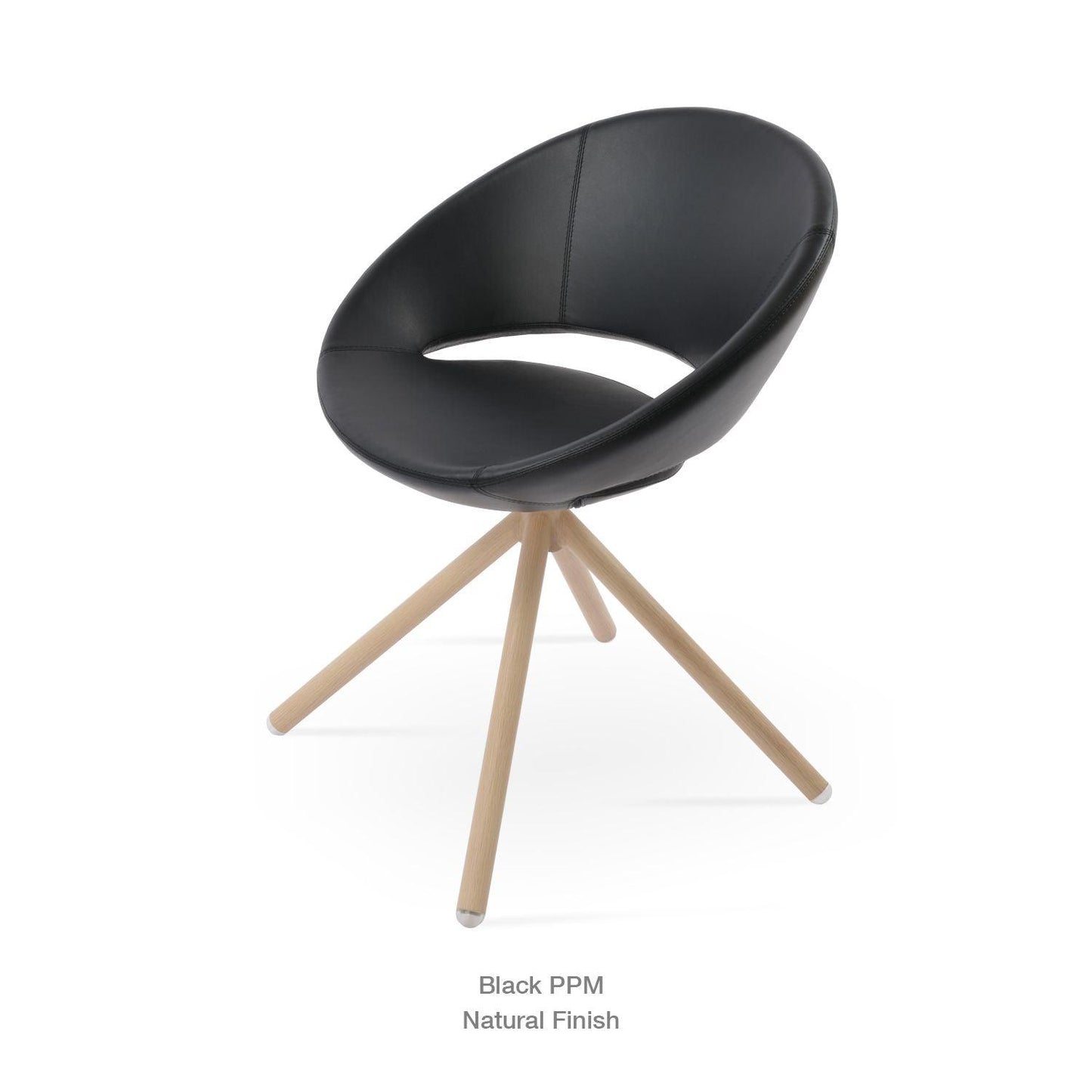CRESCENT STICK SWIVEL CHAIR