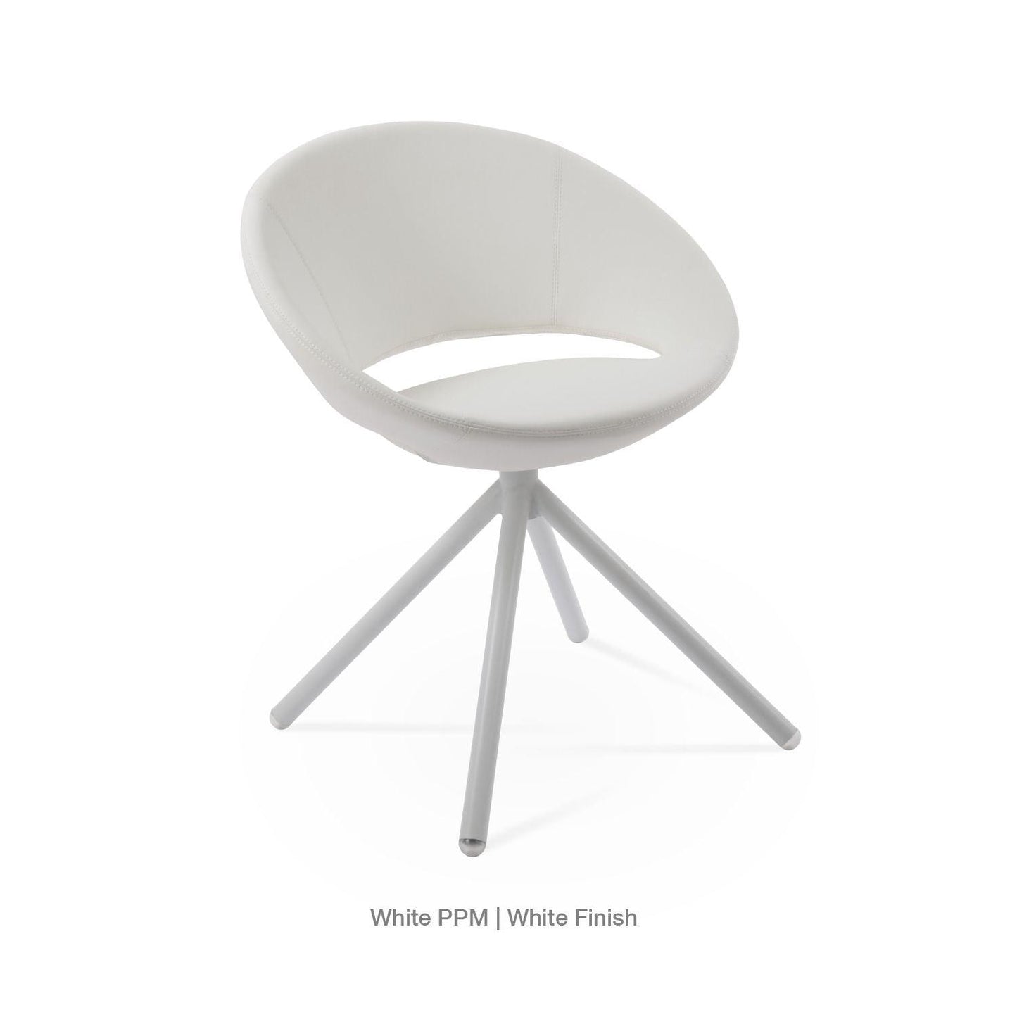 CRESCENT STICK SWIVEL CHAIR