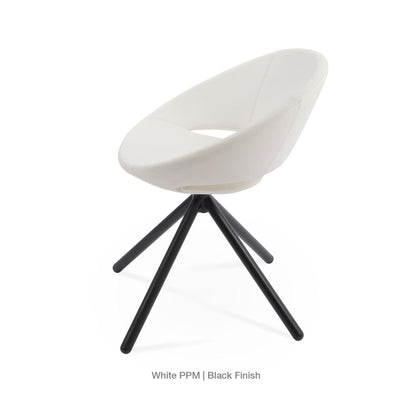 CRESCENT STICK SWIVEL CHAIR