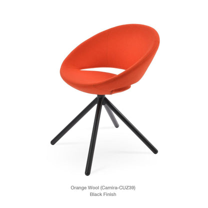CRESCENT STICK SWIVEL CHAIR