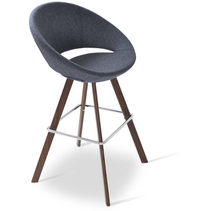 CRESCENT SWORD STOOL