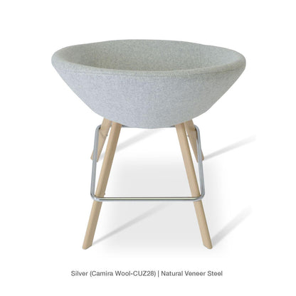 CRESCENT SWORD STOOL