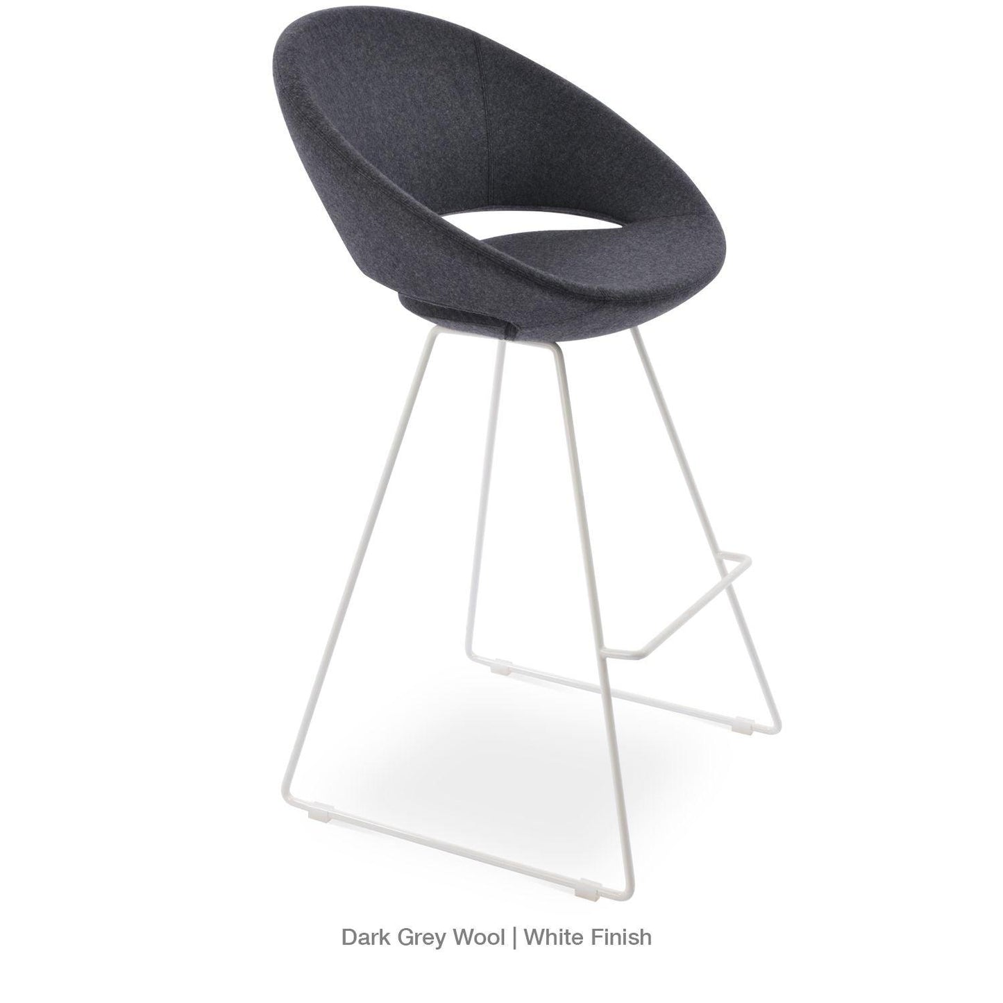 CRESCENT WIRE STOOL