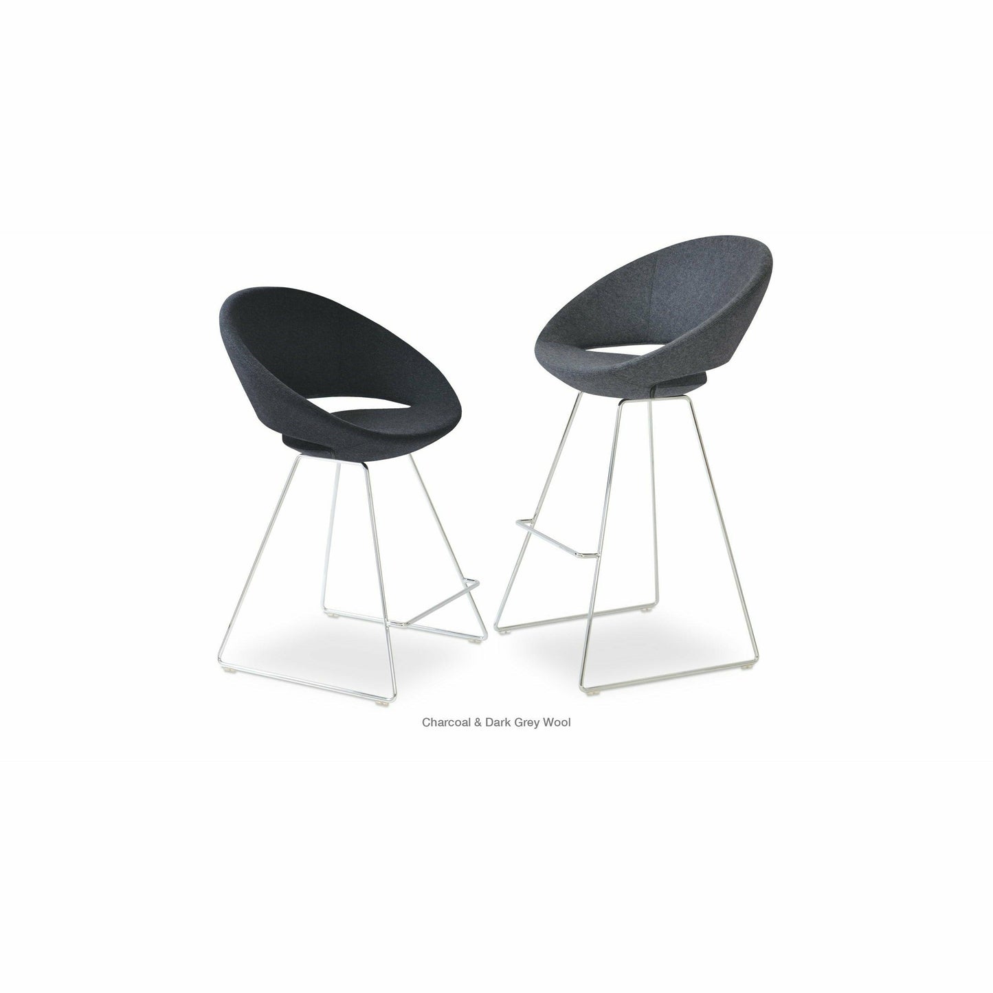CRESCENT WIRE STOOL