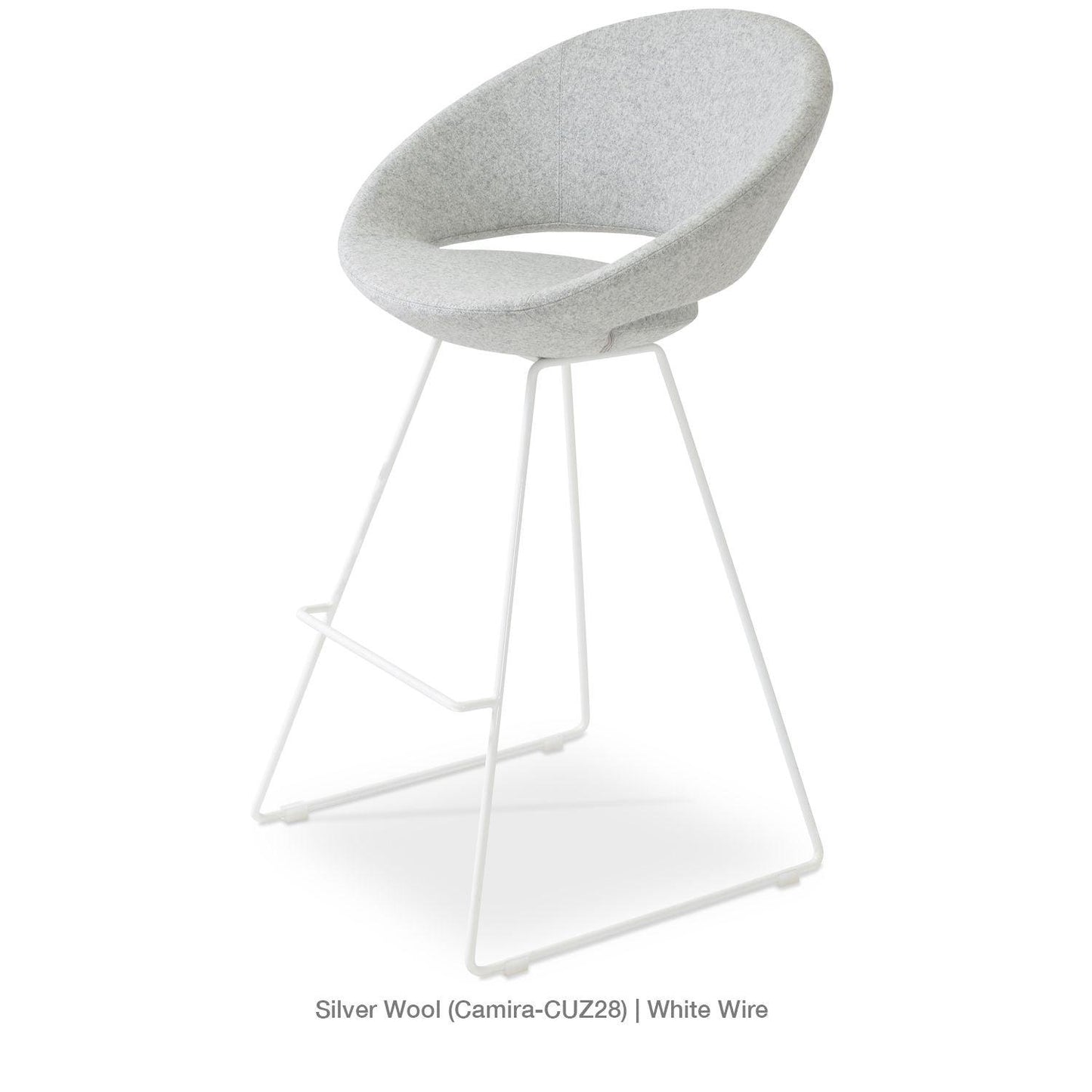 CRESCENT WIRE STOOL